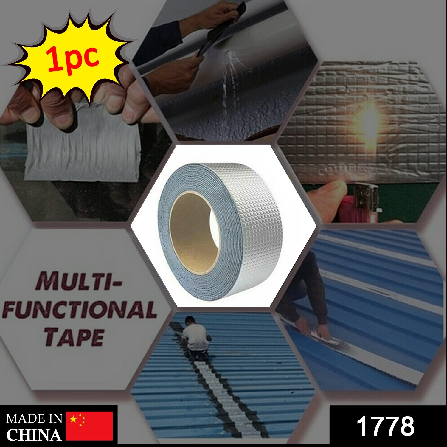 1778 Aluminium Self Adhesive Foil Tape 1778 Aluminium Self Adhesive Foil Tape